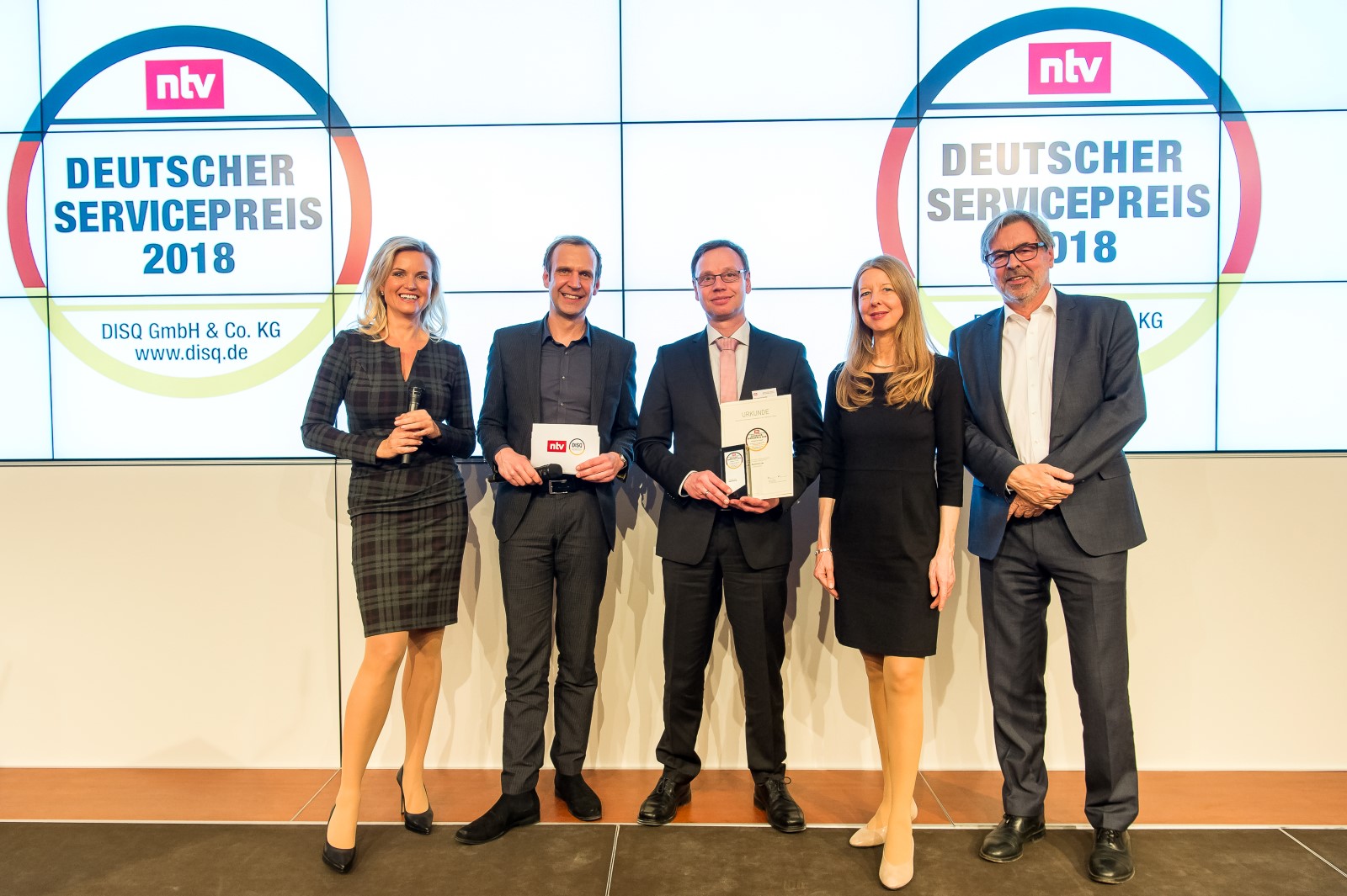 Deutscher Servicepreis 2018 - Preisverleihung in Berlin